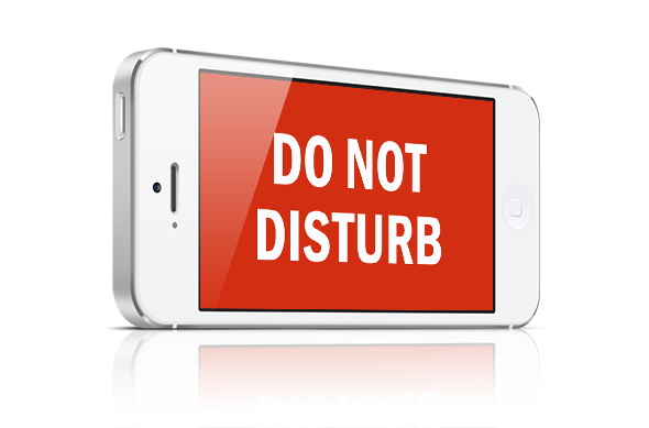 ویژگی Do Not Disturb
