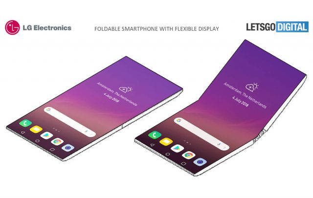 LG flodable phone