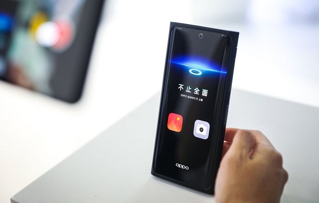 دوربین سلفی زیر نمایشگر oppo