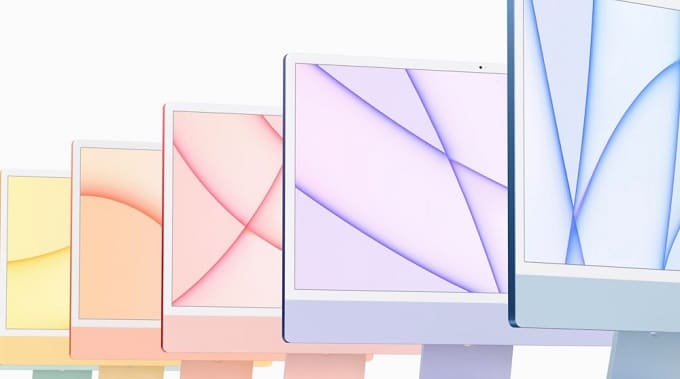 تصاویر پس زمینه iMac
