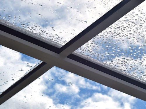 آب بندی سقف شیشه ای