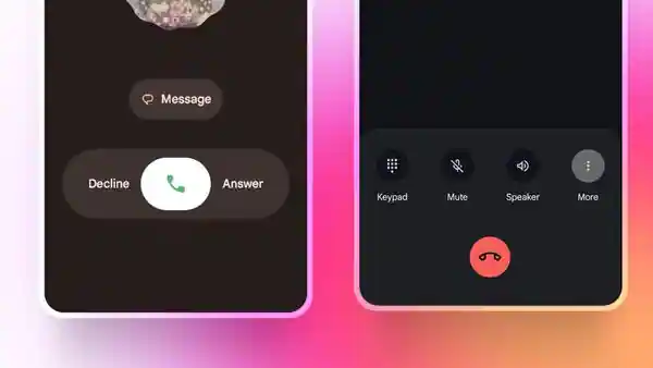 نسخه جدید برنامه تماس گوگل فون